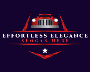 Retro Vehicle Car logo design