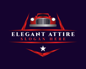 Retro Vehicle Car logo design