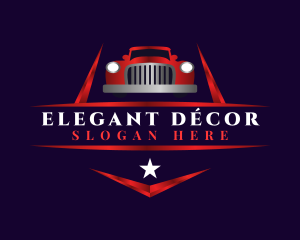 Retro Vehicle Car logo design