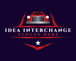 Retro Vehicle Car logo design