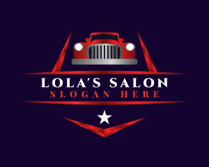 Retro Vehicle Car logo design