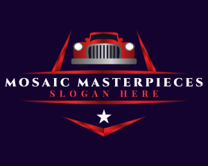 Retro Vehicle Car logo design