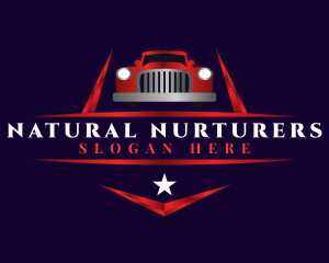 Retro Vehicle Car logo design