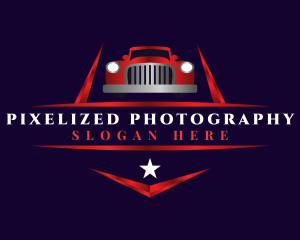 Retro Vehicle Car logo design