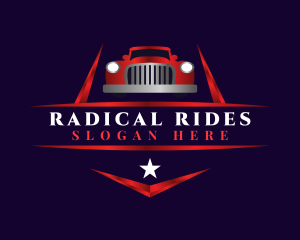 Retro Vehicle Car logo design