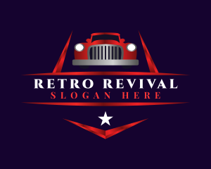 Retro Vehicle Car logo design