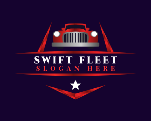 Retro Vehicle Car logo design