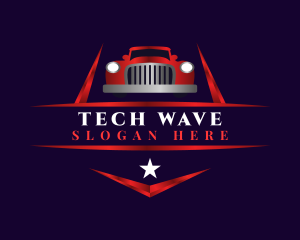 Retro Vehicle Car logo design