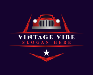 Retro Vehicle Car logo