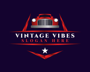 Retro Vehicle Car logo