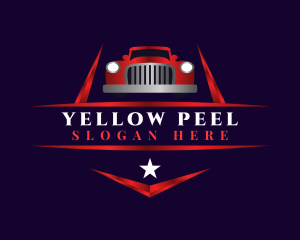 Retro Vehicle Car logo design