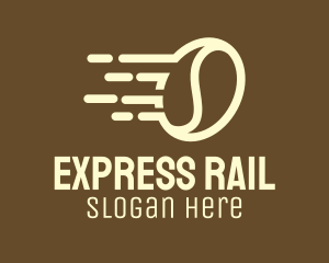 Express Coffee Bean logo design