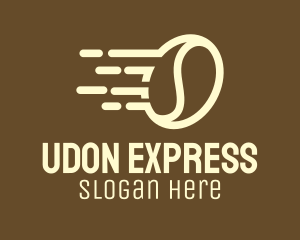 Express Coffee Bean logo design