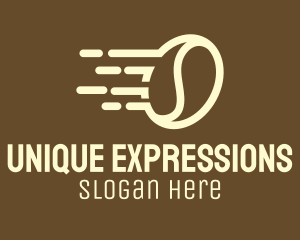 Express Coffee Bean logo design