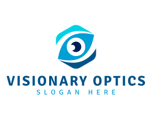 Cyber Eye Optical logo design