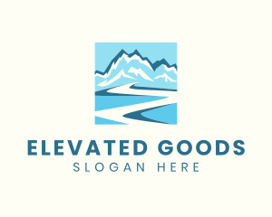 Blue Mountain River logo design