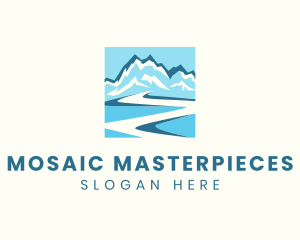 Blue Mountain River logo design