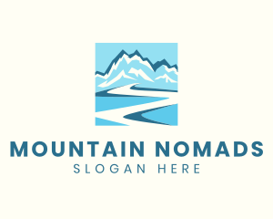 Blue Mountain River logo design