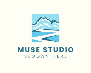 Blue Mountain River logo design