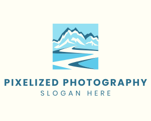 Blue Mountain River logo design