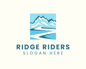 Blue Mountain River logo design