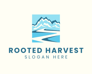 Blue Mountain River logo design