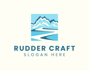 Blue Mountain River logo design