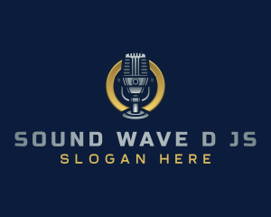 Radio Music Producer logo design