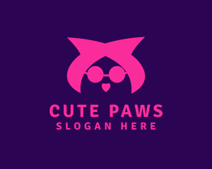 Cute Sunglasses Eyewear logo design