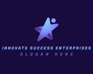 Star Human Leadership logo design