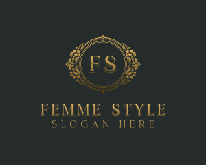 Feminine Floral Styling logo design