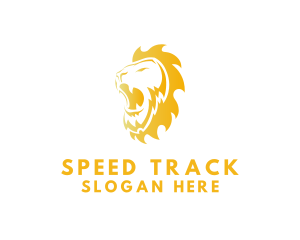 Gold Lion Roar Logo