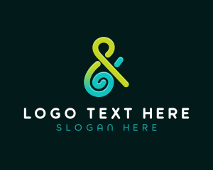 Modern Creative Ampersand Firm logo