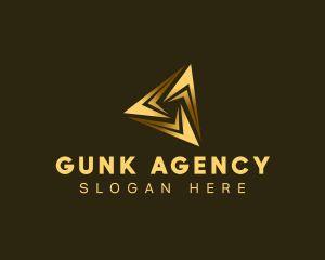 Triangle Agency Professional logo design