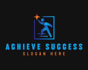 Success Leader People logo design