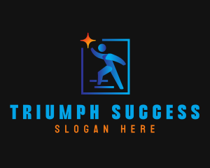 Success Leader People logo design