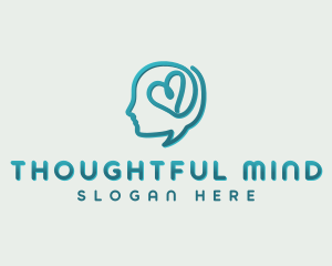 Heart Mental Health logo design