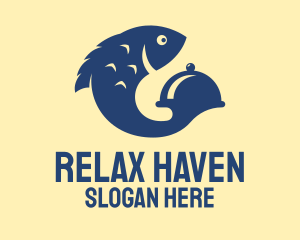 Fish Seafood Restaurant Logo