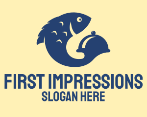 Fish Seafood Restaurant logo design