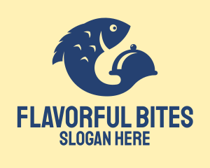 Fish Seafood Restaurant logo design