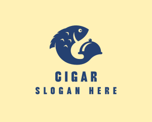 Fish Seafood Restaurant logo design