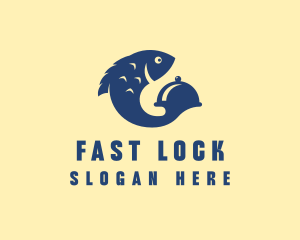 Fish Seafood Restaurant logo design