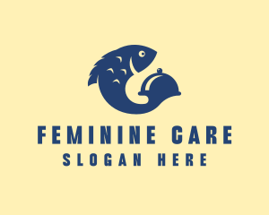 Fish Seafood Restaurant logo design