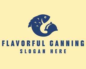 Fish Seafood Restaurant logo design