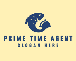 Fish Seafood Restaurant logo design