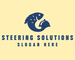 Fish Seafood Restaurant logo design