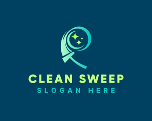 Wiper Sparkle Cleaning logo design