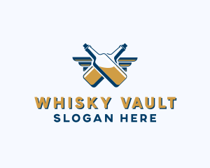 Wings Bar Pub Alcohol  logo