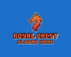 Dragon Creature Gamer logo