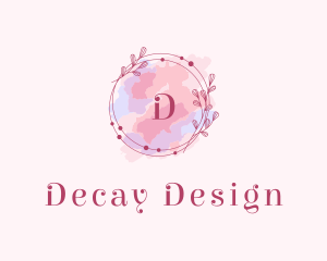 Feminine Art Designer Watercolor logo design